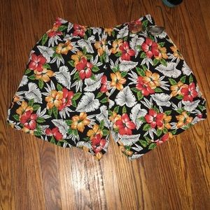 Vintage Flower Power Shorts